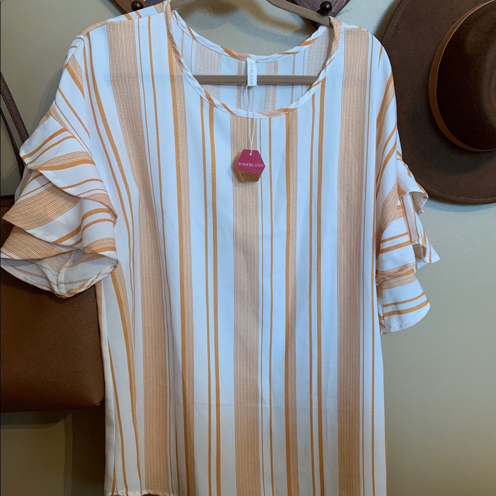 Pinkblush maternity blouse (L)